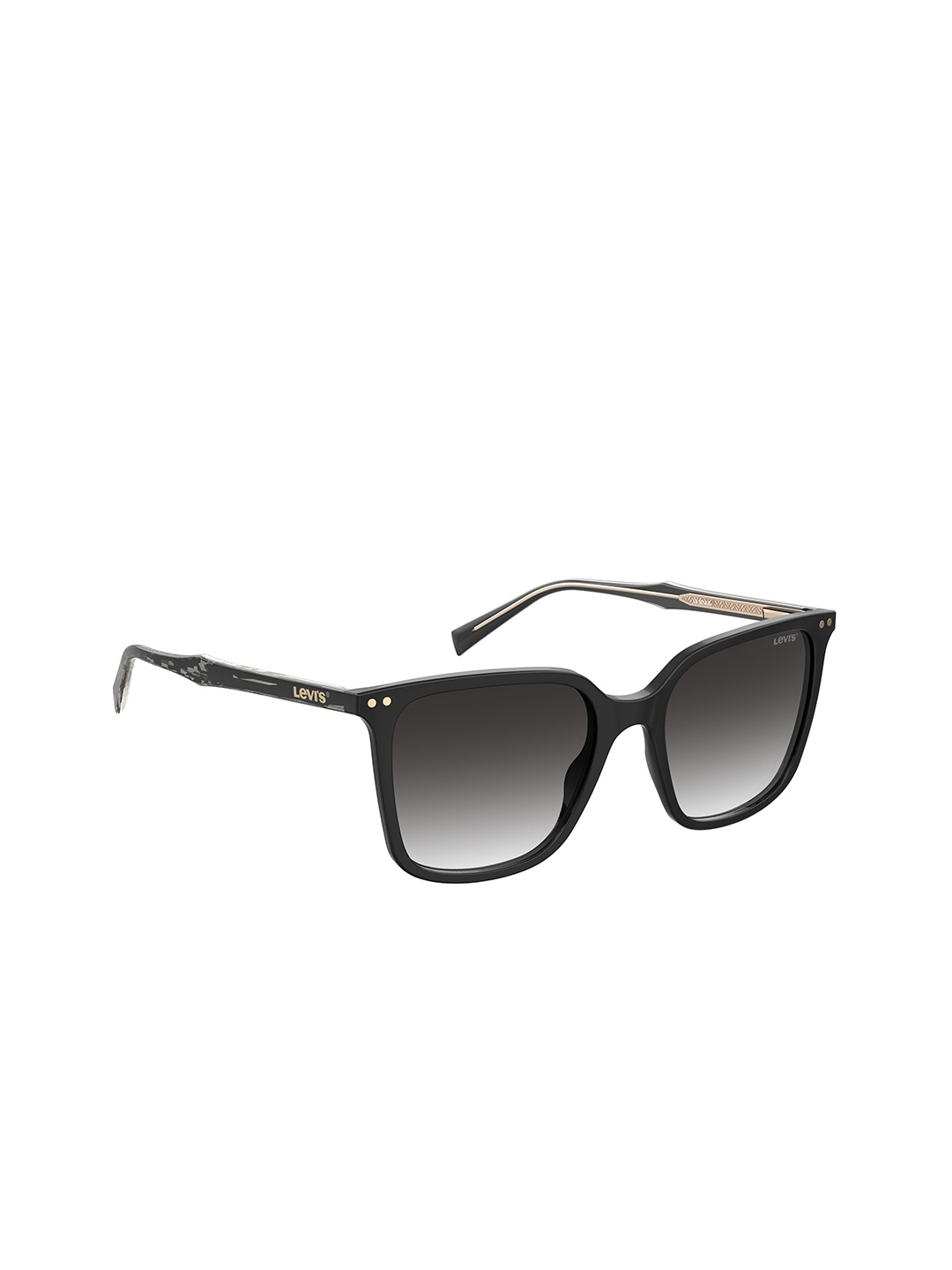 Levis Women Grey Lens & Black UV Protected Lens Wayfarer Sunglasses LV 5014/S 807 559O
Levis Women Grey Lens & Black UV Protected Lens Wayfarer Sunglasses LV 5014/S 807 559O