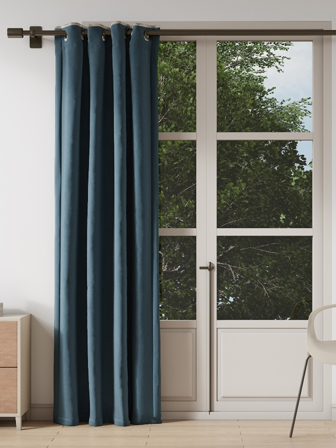 DDecor Blue Door Curtain 
DDecor Blue Door Curtain