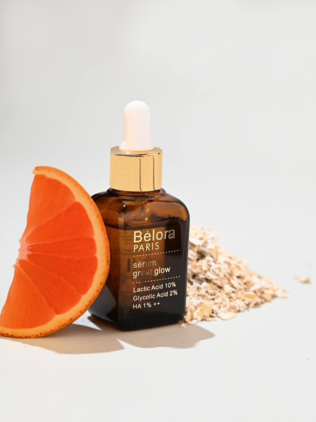 Belora Paris Great Glow Sustainable Face Serum with Lactic & Glycolic Acid 30 ml, Brown
Belora Paris Great Glow Sustainable Face Serum with Lactic & Glycolic Acid 30 ml, Brown
