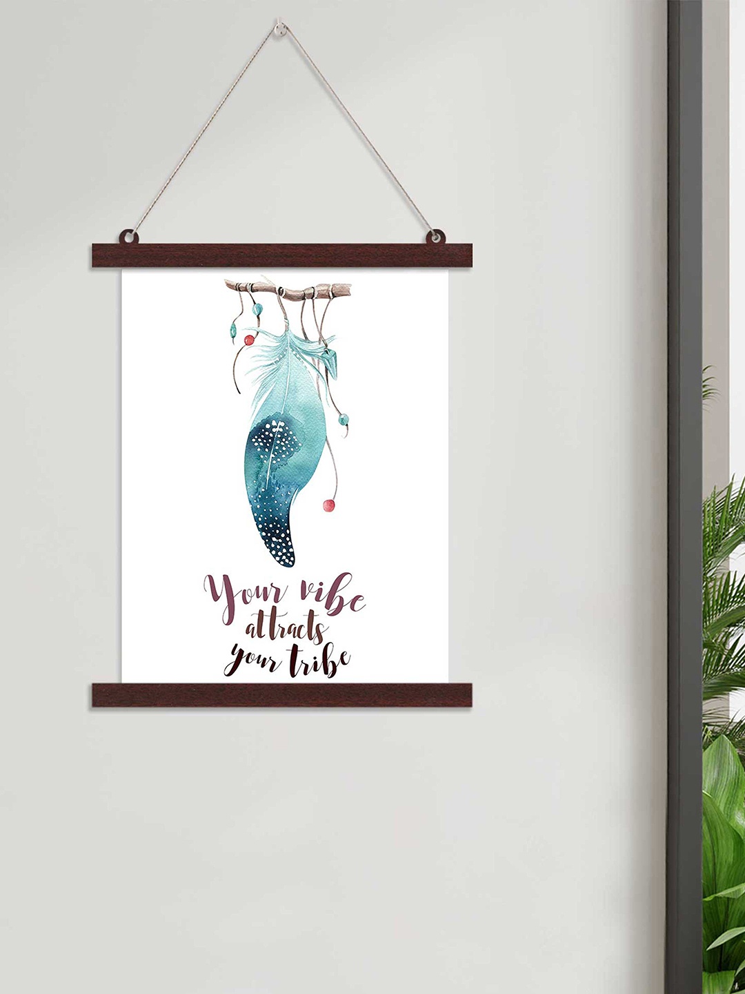 Art Street Blue & White Your Life Attracts Your Tribe Canvas Painting Hanging Wall Art
Art Street Blue & White Your Life Attracts Your Tribe Canvas Painting Hanging Wall Art