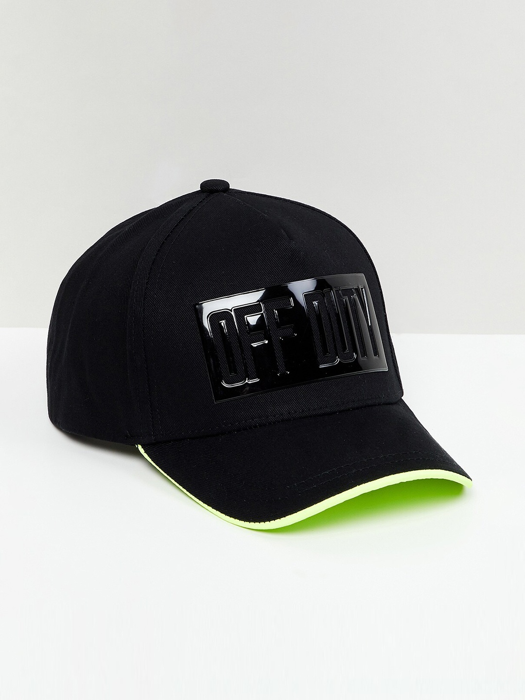 max Boys Black & Green Baseball Cap