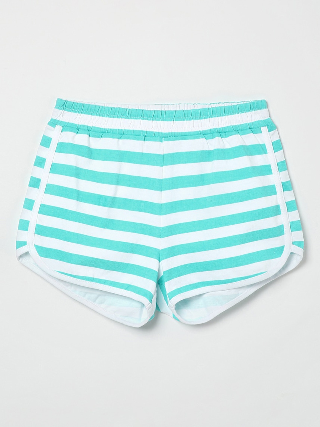 Fame Forever by Lifestyle Girls Blue Striped Shorts