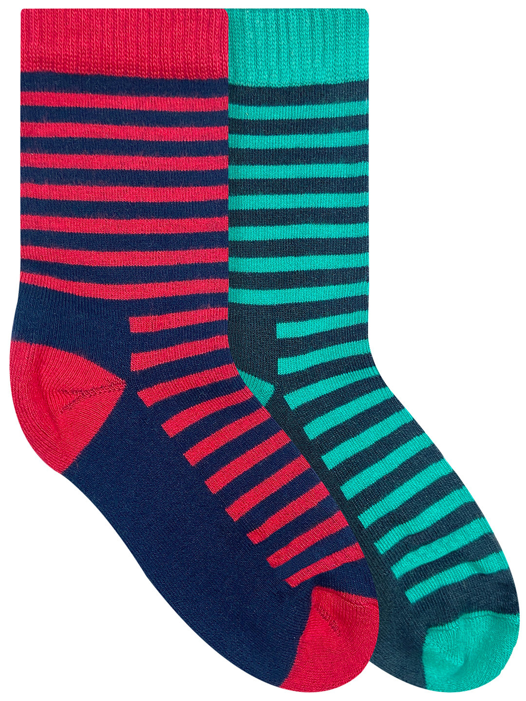 Heelium Kids Pack Of 2 Striped Pure Bamboo Calf-Length Socks, Pink
Heelium Kids Pack Of 2 Striped Pure Bamboo Calf-Length Socks, Pink