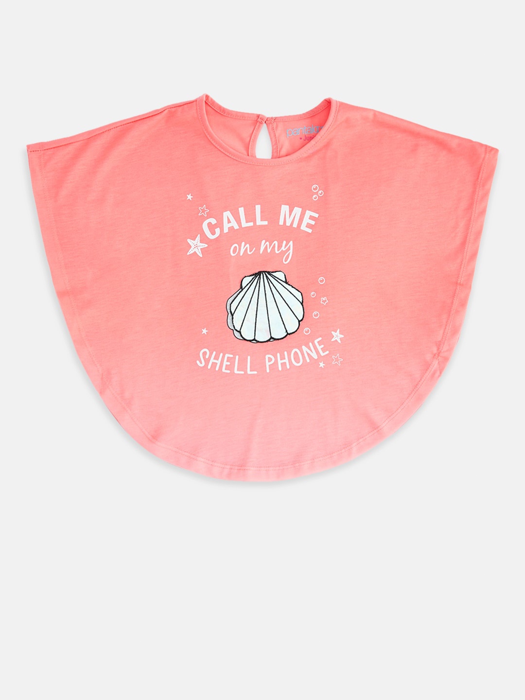 Pantaloons Junior Girls Peach-Coloured Typography Printed Extended Sleeves Applique T-shirt
Pantaloons Junior Girls Peach-Coloured Typography Printed Extended Sleeves Applique T-shirt