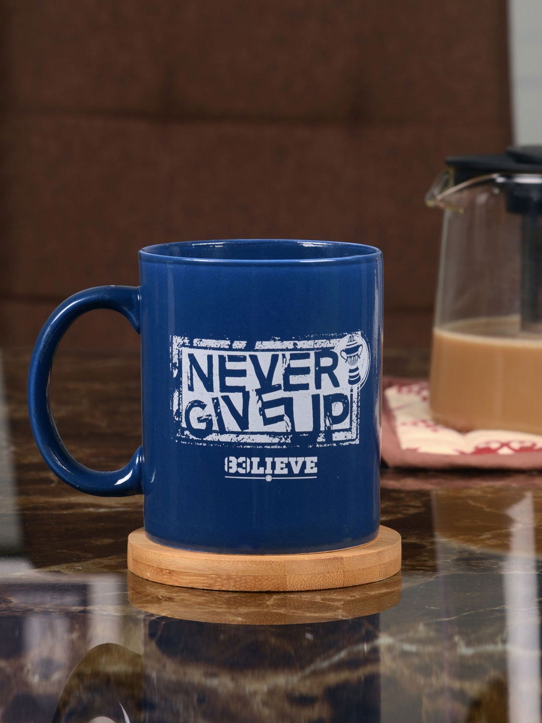 Athome by Nilkamal Blue & White Geometric Printed Ceramic Glossy Cups Set of Cups and Mugs
Athome by Nilkamal Blue & White Geometric Printed Ceramic Glossy Cups Set of Cups and Mugs