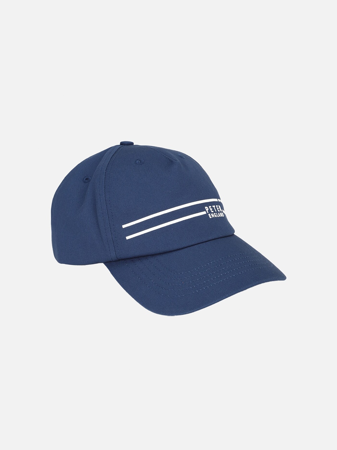 Peter England Men Blue & White Printed Baseball Cap