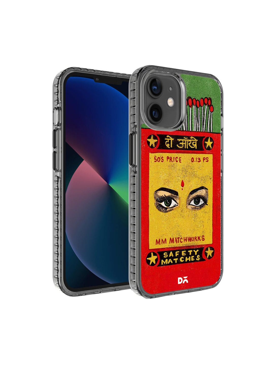 DailyObjects Red & Yellow Do Aakhein Matchbox Printed Stride 2.0 iPhone 12 Mini Back Case
DailyObjects Red & Yellow Do Aakhein Matchbox Printed Stride 2.0 iPhone 12 Mini Back Case