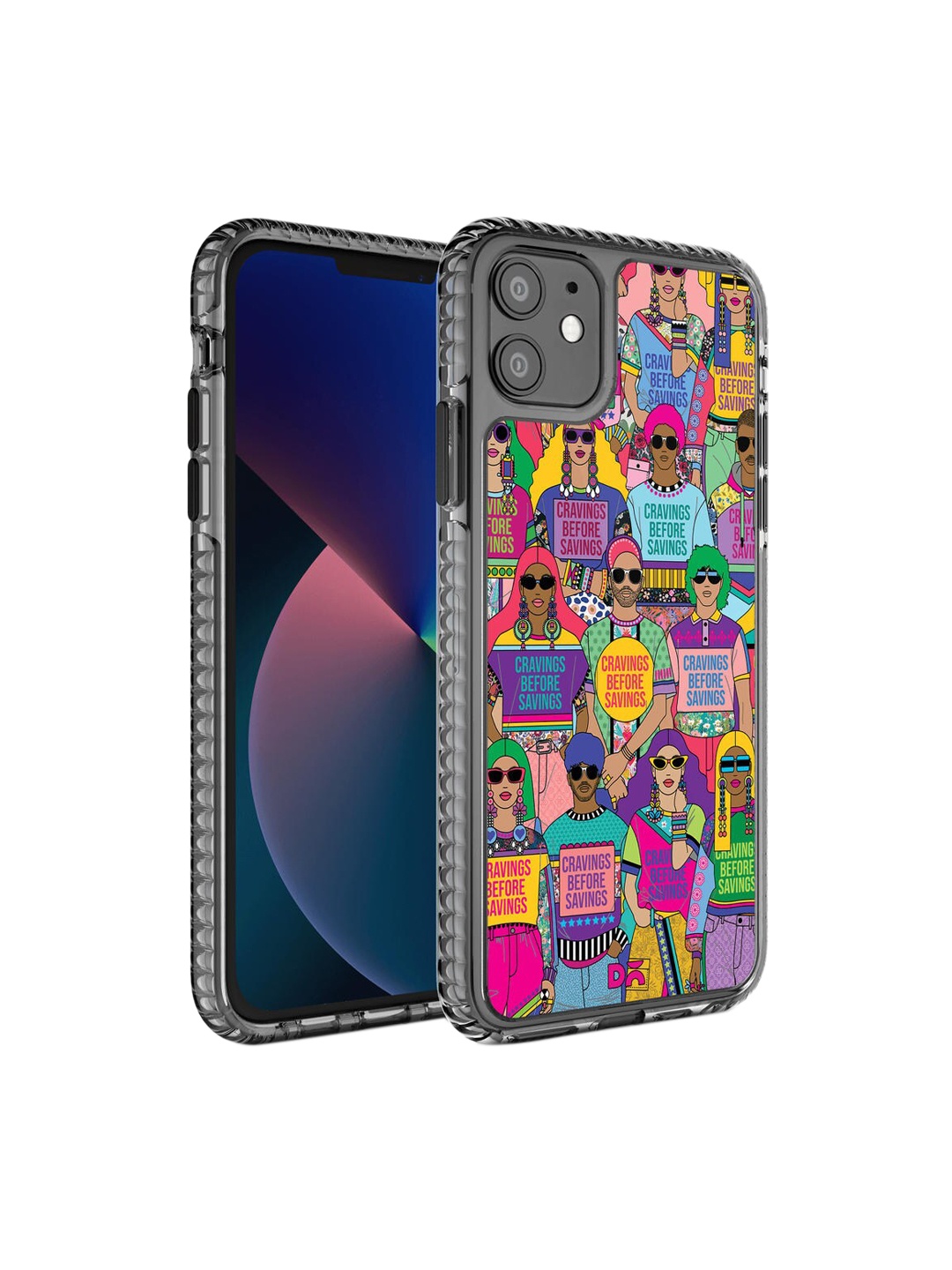 DailyObjects Black & Pink Printed Cravings Before Savings Stride iPhone 11 Phone Case
DailyObjects Black & Pink Printed Cravings Before Savings Stride iPhone 11 Phone Case