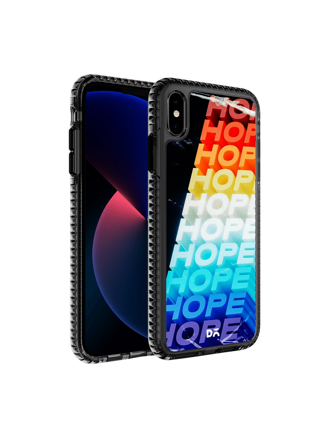 DailyObjects Multi-Coloured Hope Printed iPhone XS Max Phone Case