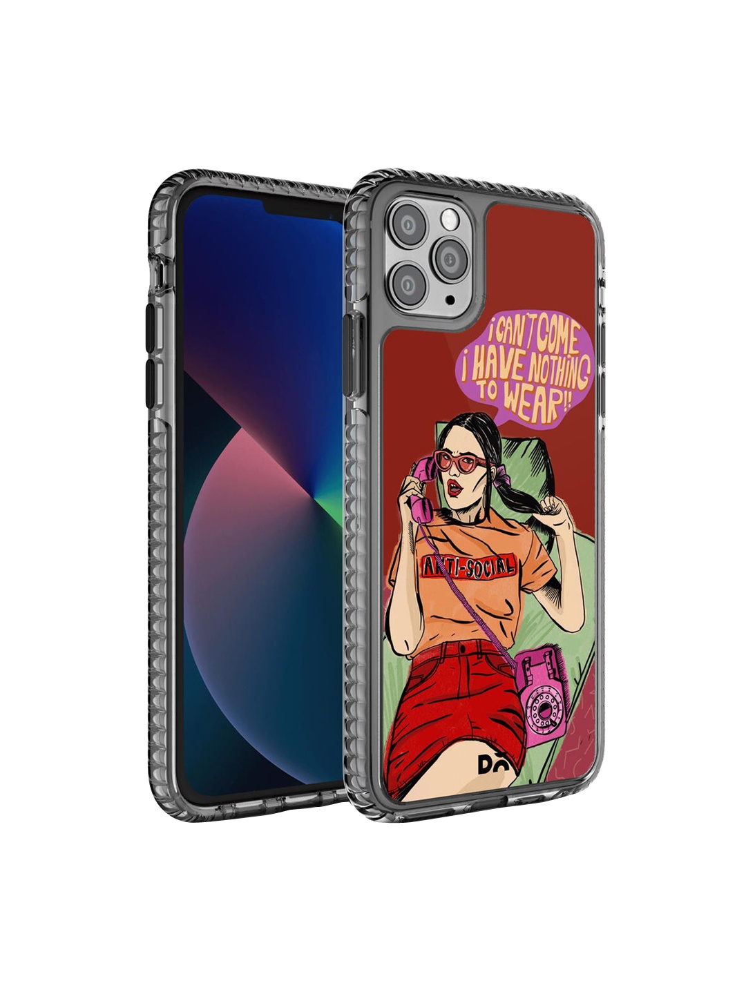 DailyObjects Red & Orange Anti Social Babe iPhone 11 Pro Stride 2.0 Case Cover, Multi
DailyObjects Red & Orange Anti Social Babe iPhone 11 Pro Stride 2.0 Case Cover, Multi