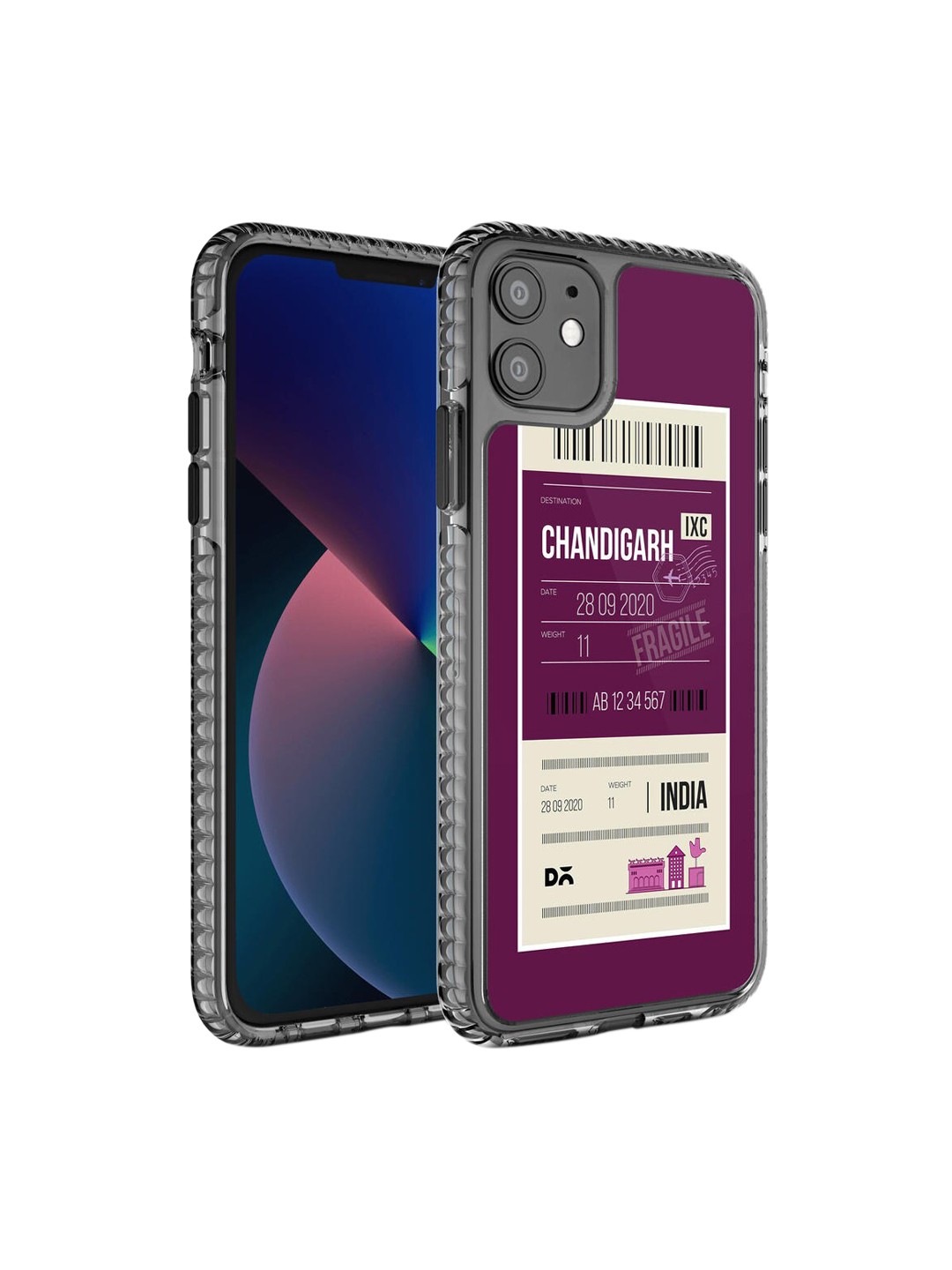 DailyObjects Purple & White Chandigarh City Tag Stride Printed iPhone 11 Phone Case, Multi
DailyObjects Purple & White Chandigarh City Tag Stride Printed iPhone 11 Phone Case, Multi
