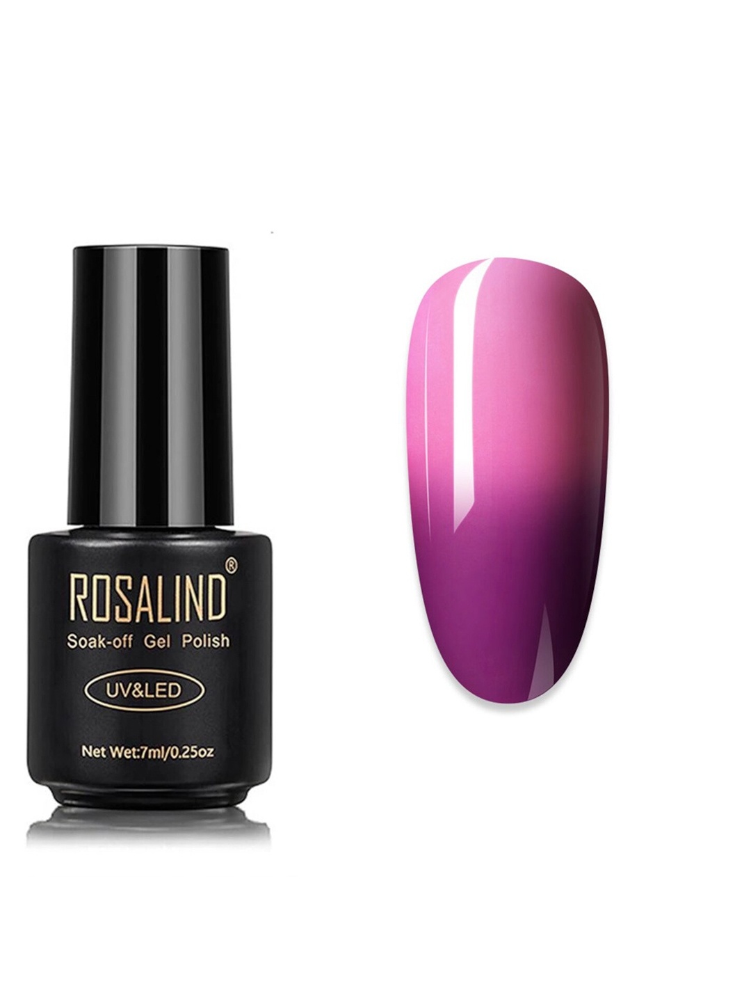 ROSALIND Long Lasting Colour-Changing UV LED Soak-Off Gel Nail Polish - Shade T102, Pink
ROSALIND Long Lasting Colour-Changing UV LED Soak-Off Gel Nail Polish - Shade T102, Pink