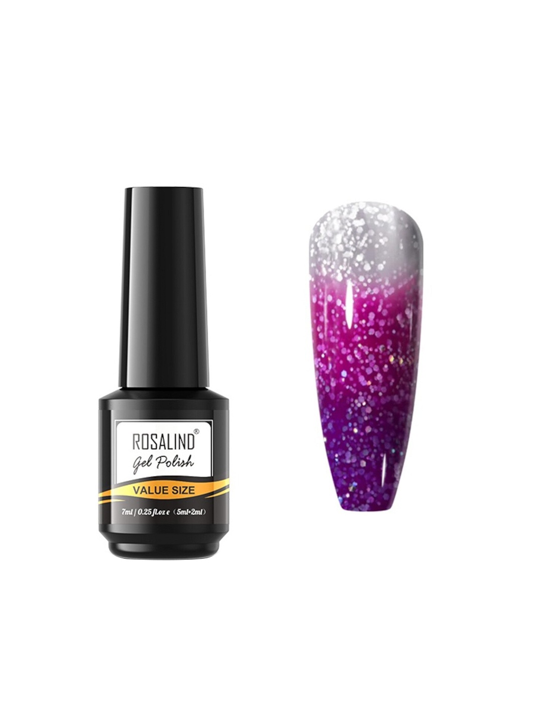 ROSALIND Long Lasting Colour-Changing UV LED Soak-Off Gel Nail Polish - Shade JL127, Silver
ROSALIND Long Lasting Colour-Changing UV LED Soak-Off Gel Nail Polish - Shade JL127, Silver