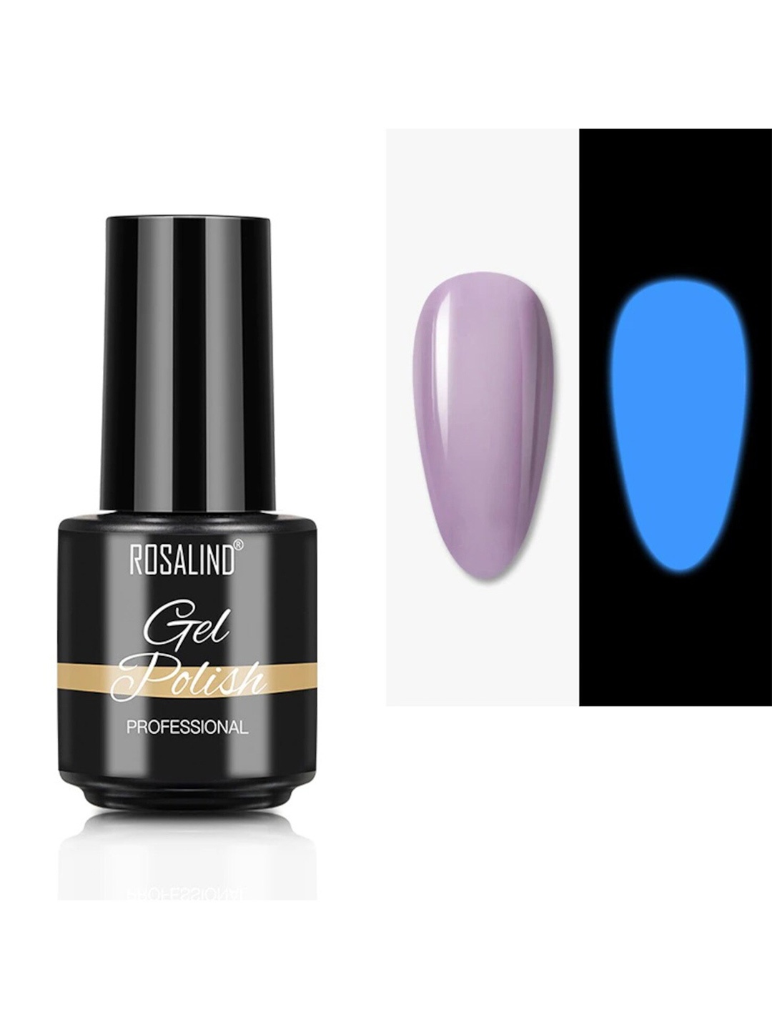 ROSALIND Long Lasting Glow-In-The-Dark UV LED Soak-Off Gel Nail Polish - Shade B073, Purple
ROSALIND Long Lasting Glow-In-The-Dark UV LED Soak-Off Gel Nail Polish - Shade B073, Purple