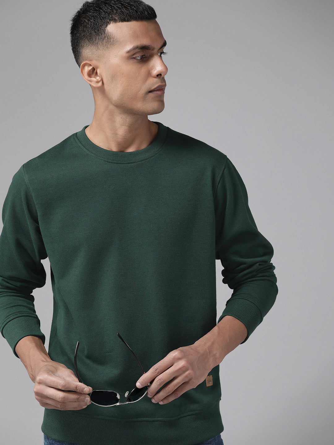 The Roadster Lifestyle Co. Men Round Neck Pullover, Green
The Roadster Lifestyle Co. Men Round Neck Pullover, Green