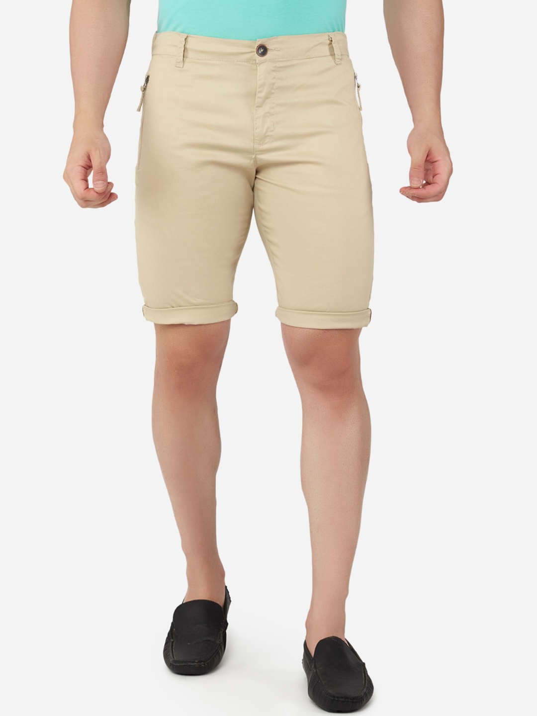 beevee Men Beige Outdoor Shorts