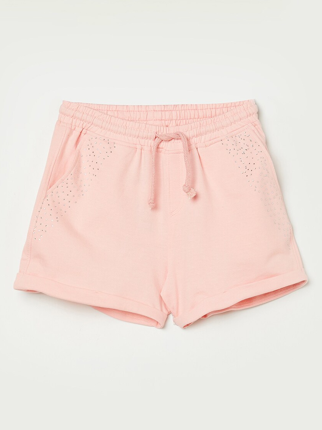 Fame Forever by Lifestyle Girls Pink Cotton Shorts