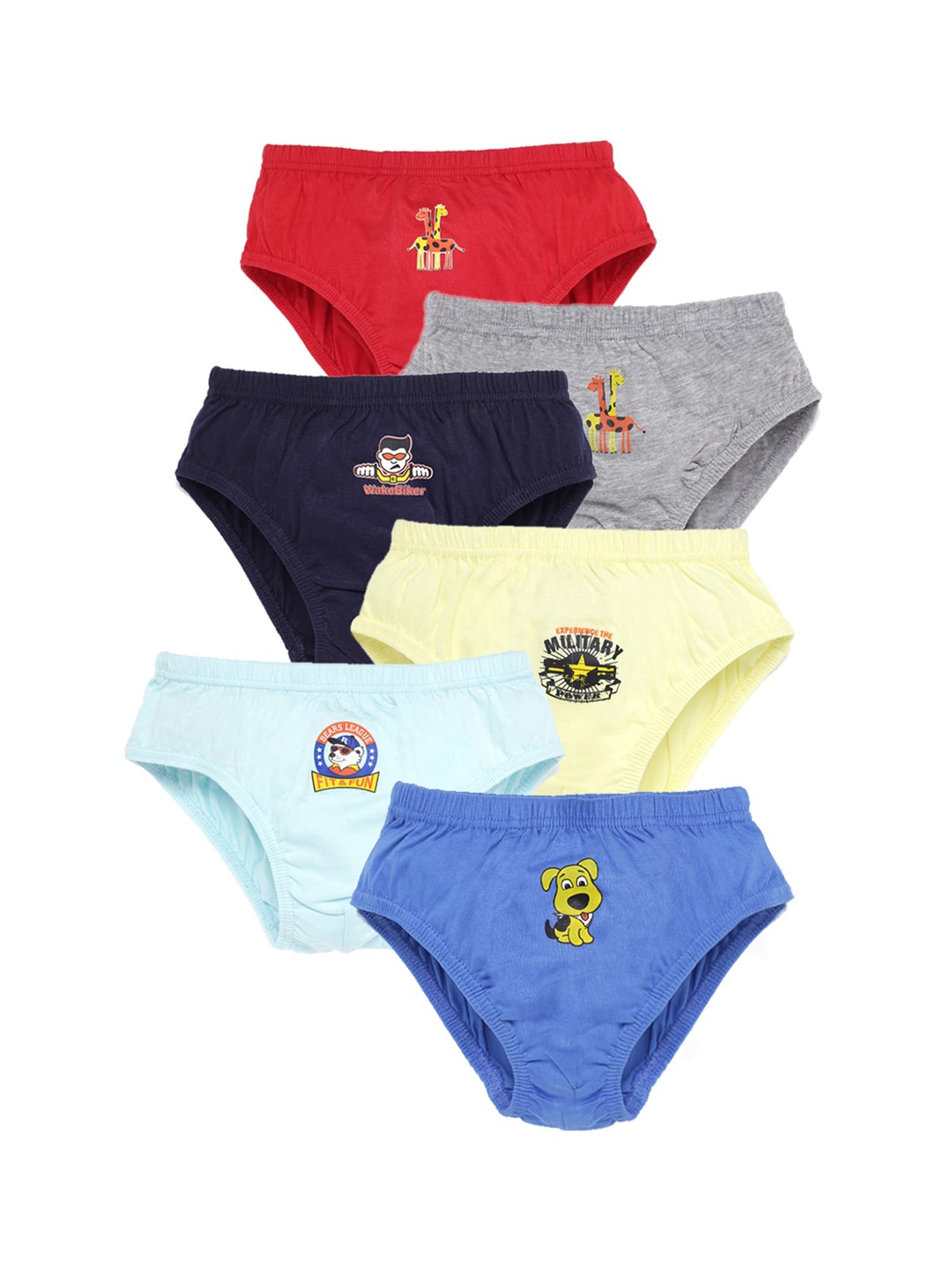 SAVAGE Boys Pack of 6 Printed Cotton Briefs SVG-Boy-INEL-Undrw-75cm-Pk-6-Multicoloured, Multi
SAVAGE Boys Pack of 6 Printed Cotton Briefs SVG-Boy-INEL-Undrw-75cm-Pk-6-Multicoloured, Multi