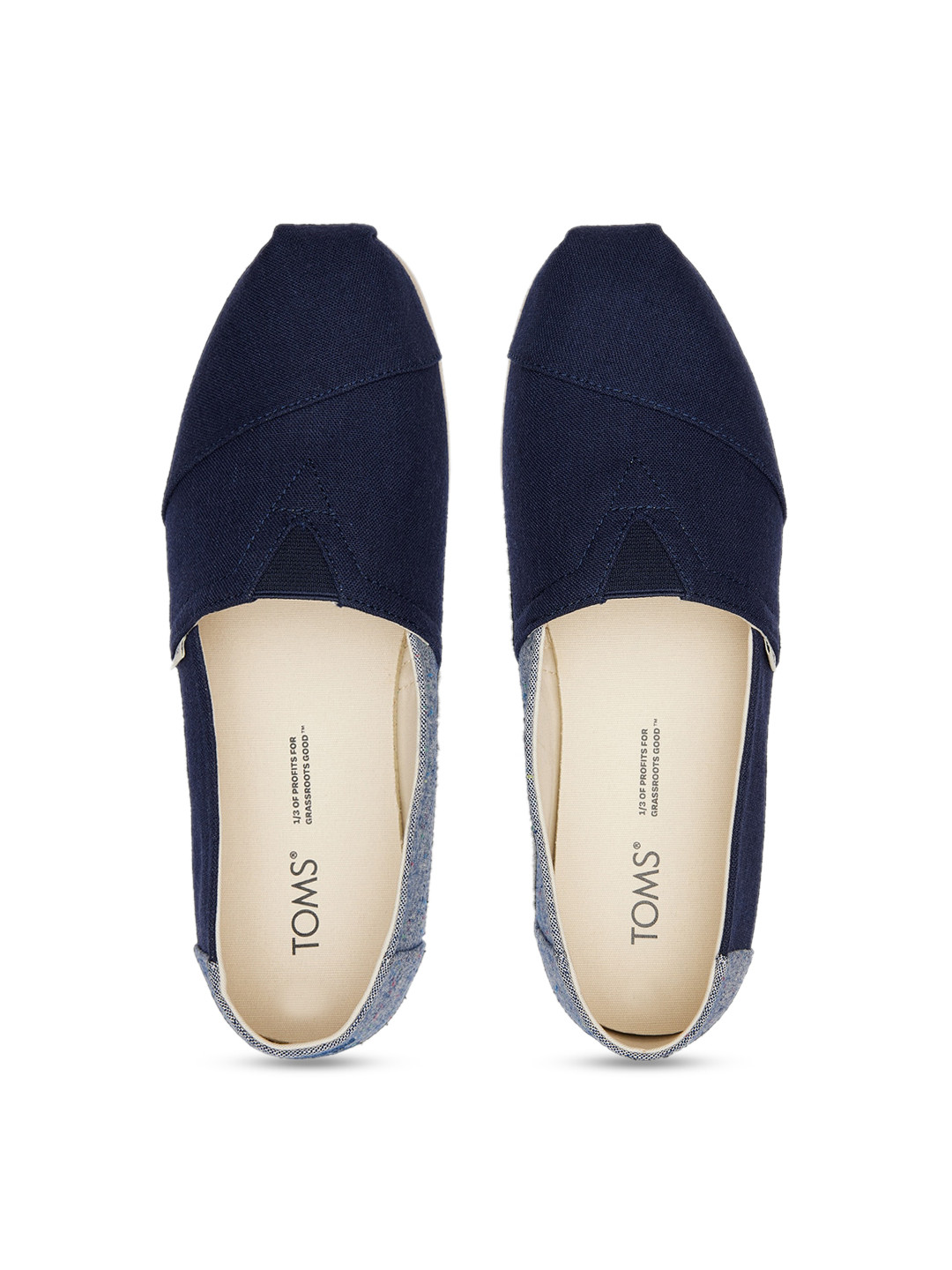 TOMS Men Blue Solid Alpargata Slip-On Sneakers
TOMS Men Blue Solid Alpargata Slip-On Sneakers