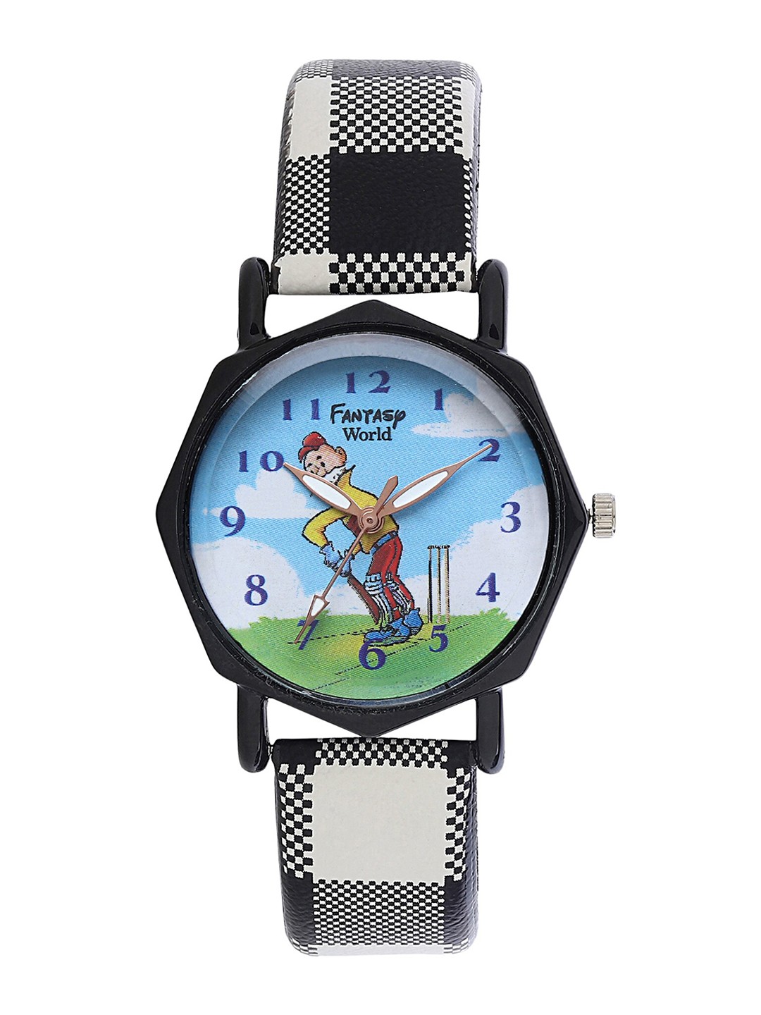 Fantasy World Unisex Kids Multicoloured Skeleton Dial & Multicoloured Leather Straps Analogue Watch, Multi
Fantasy World Unisex Kids Multicoloured Skeleton Dial & Multicoloured Leather Straps Analogue Watch, Multi