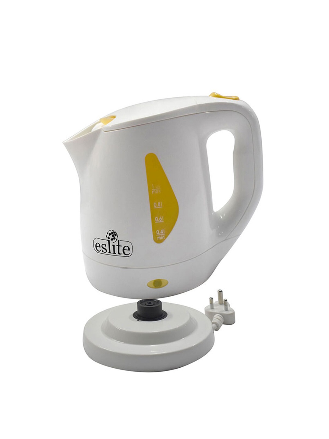 Eslite Automatic Cut Off BPA Free Plastic Electric Hot Water Kettle 1 Ltr 900W, White
Eslite Automatic Cut Off BPA Free Plastic Electric Hot Water Kettle 1 Ltr 900W, White