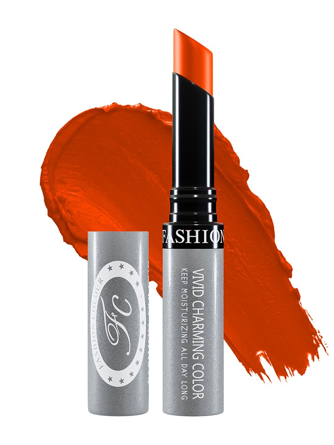 Fashion Colour Kiss Lip Vivid Charming Color No Transfer Lipstick - Orange Red 46
Fashion Colour Kiss Lip Vivid Charming Color No Transfer Lipstick - Orange Red 46