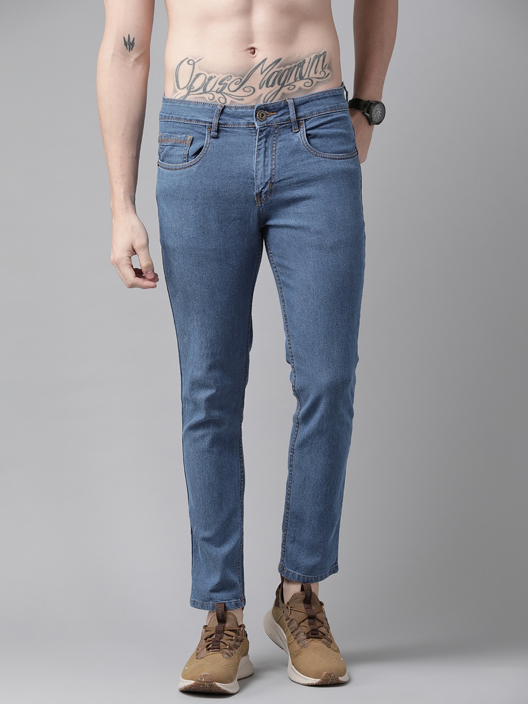 Roadster Men Blue Skinny Fit Stretchable Jeans