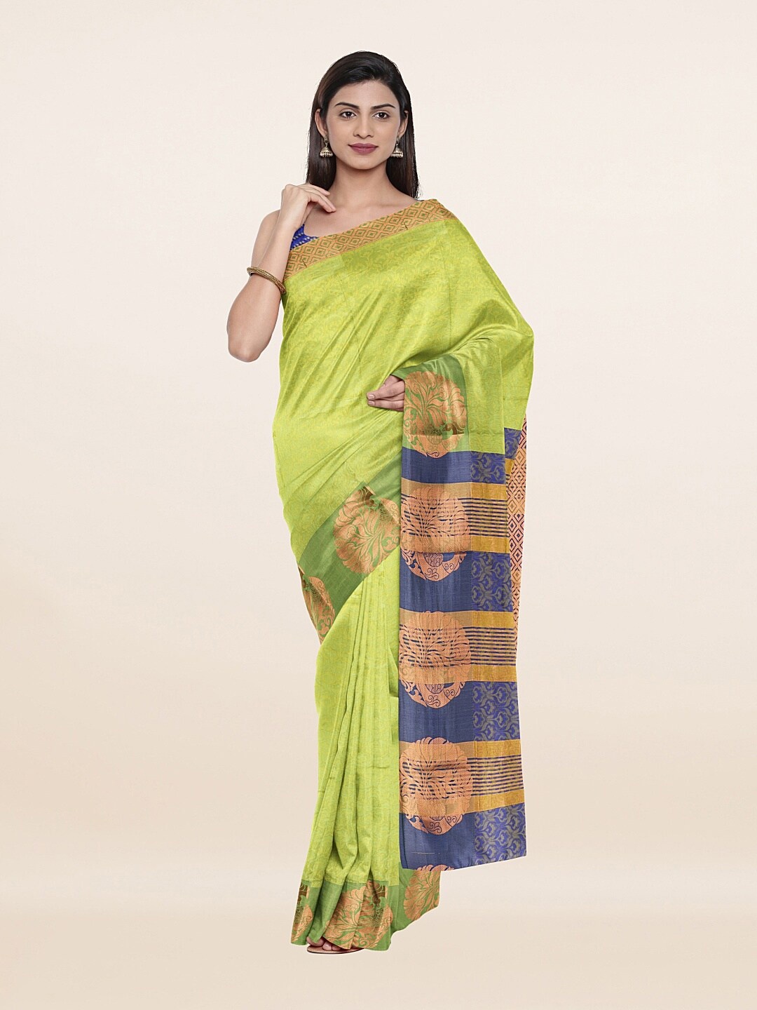 Pothys Women Green Sarees