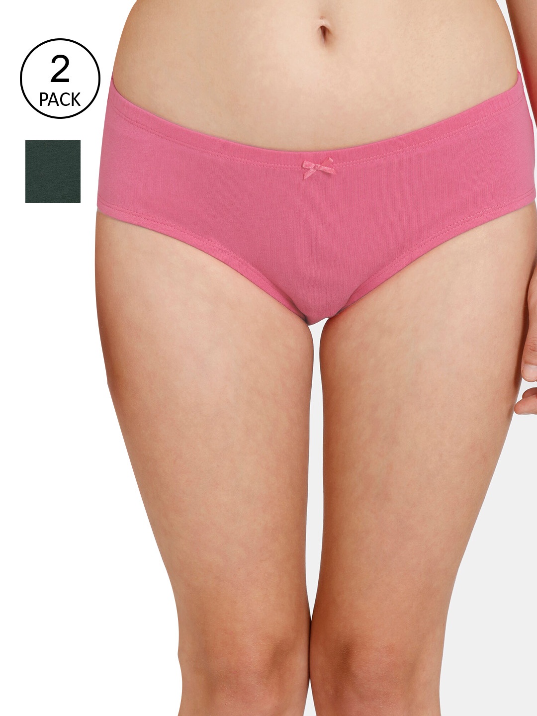 Rosaline by Zivame Pack of 2 Women Low Rise Full Coverage Hipster Briefs - RO2045FASHEBLAK, Pink
Rosaline by Zivame Pack of 2 Women Low Rise Full Coverage Hipster Briefs - RO2045FASHEBLAK, Pink