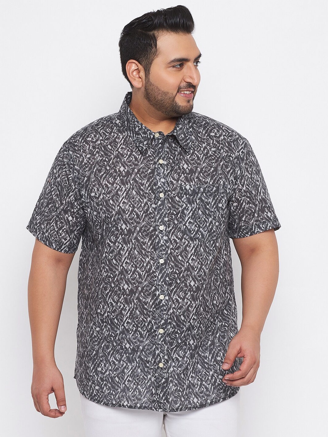 bigbanana Men Plus Size Multicoloured Classic Floral Printed Casual Shirt 100% Cotton, Multi
bigbanana Men Plus Size Multicoloured Classic Floral Printed Casual Shirt 100% Cotton, Multi