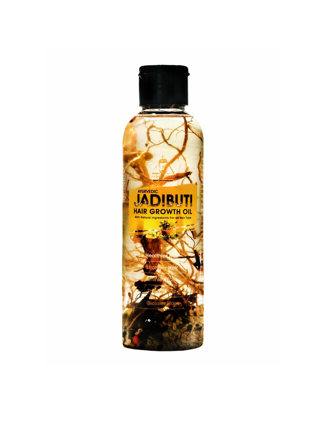URBANGABRU Transparent Ayurvedic Jadibuti Hair Oil for Hair Fall Control & hair Growth with Natural Herb - 200ml
URBANGABRU Transparent Ayurvedic Jadibuti Hair Oil for Hair Fall Control & hair Growth with Natural Herb - 200ml