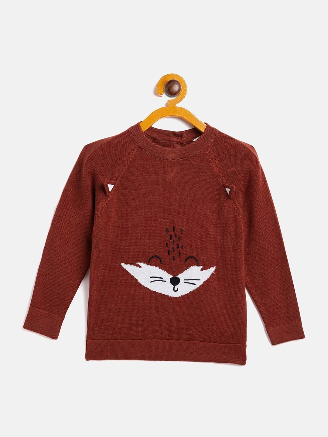 JWAAQ Unisex Kids Burgundy & White Embroidered Printed Pullover with Embroidered Detail
JWAAQ Unisex Kids Burgundy & White Embroidered Printed Pullover with Embroidered Detail