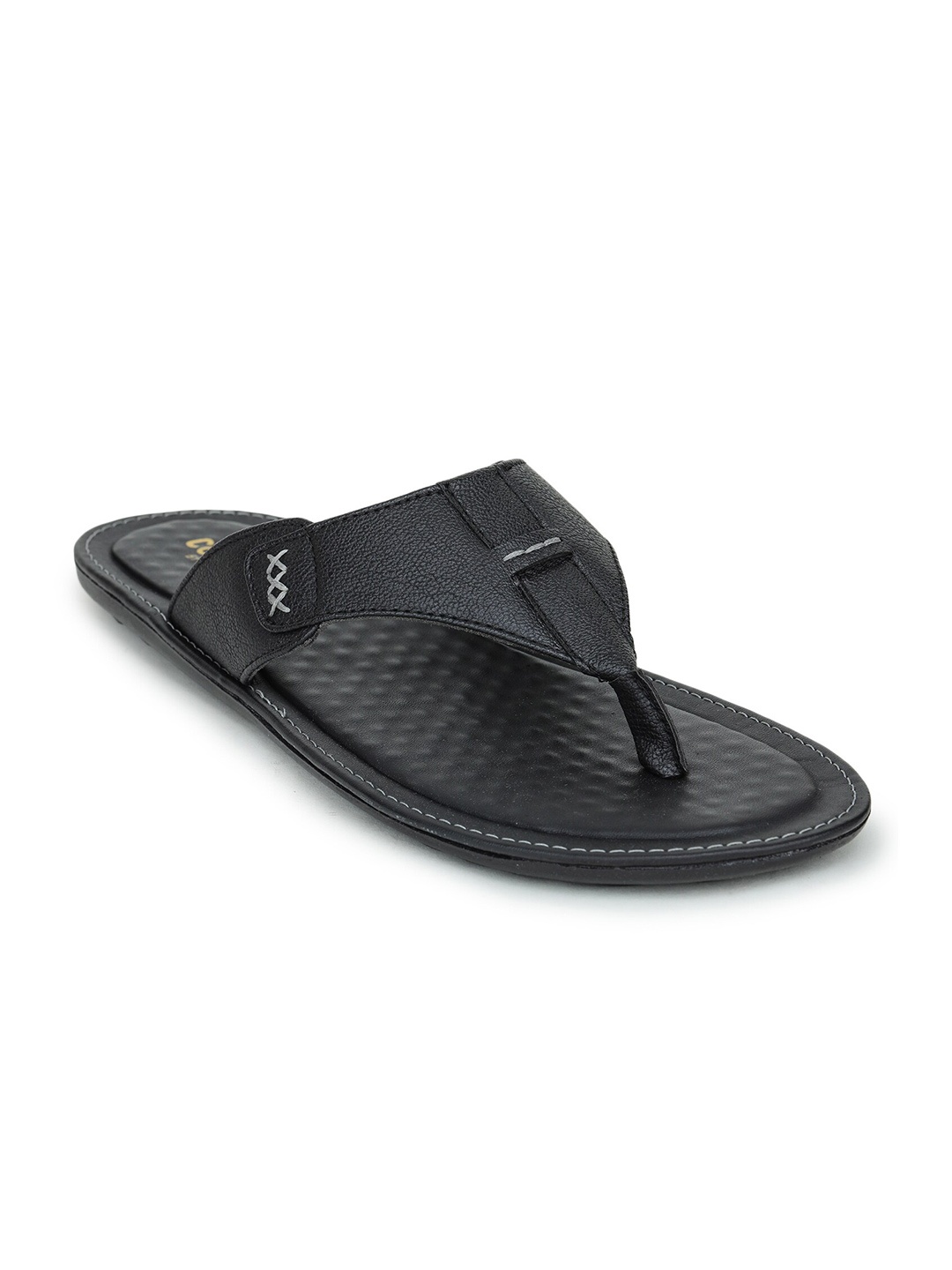 Liberty Men Black Thong Flip-Flops