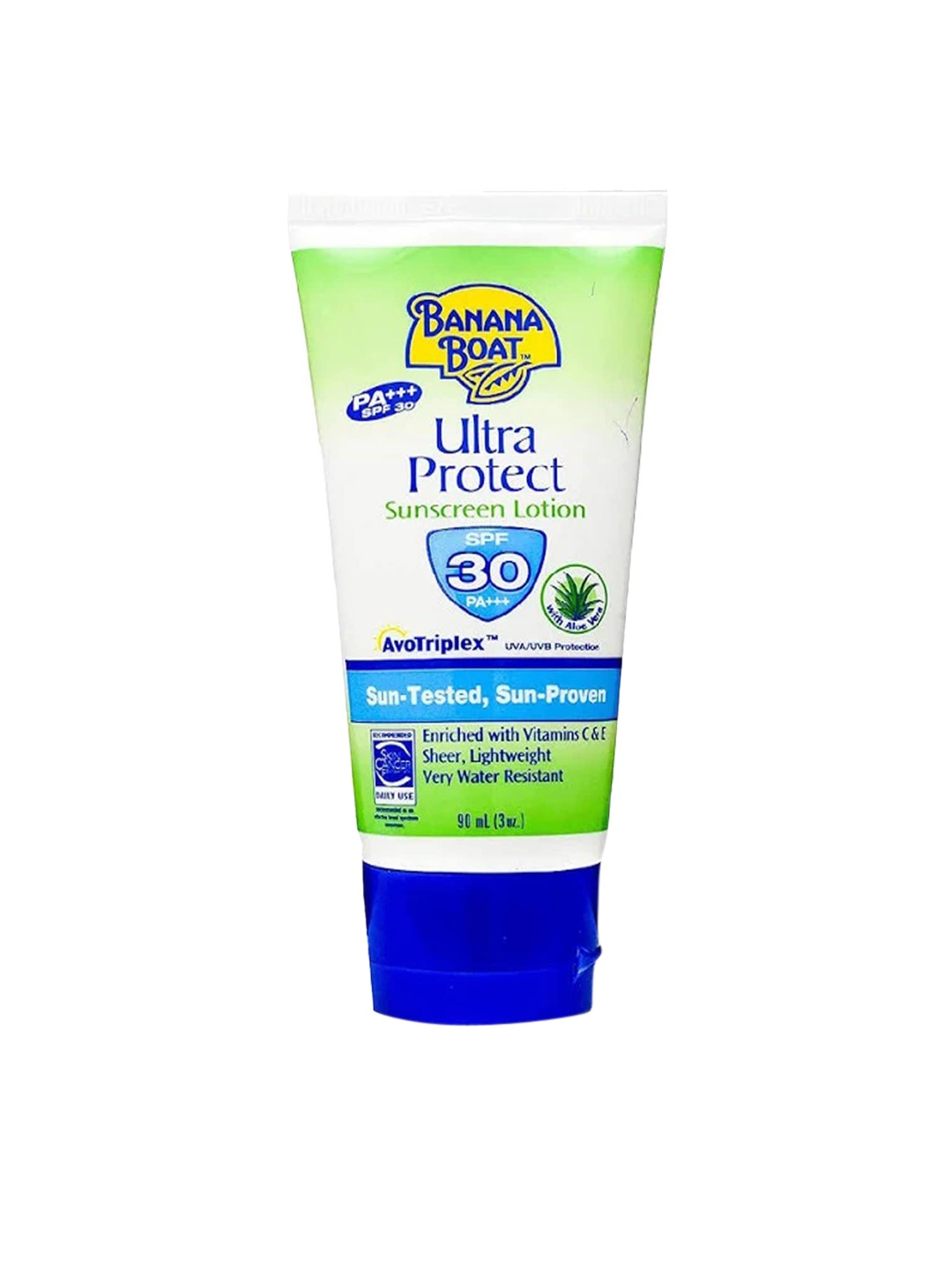Banana Boat Ultra Protect SPF 30 PA+++ Sunscreen Lotion with Aloe Vera - 90 ml, Green
Banana Boat Ultra Protect SPF 30 PA+++ Sunscreen Lotion with Aloe Vera - 90 ml, Green