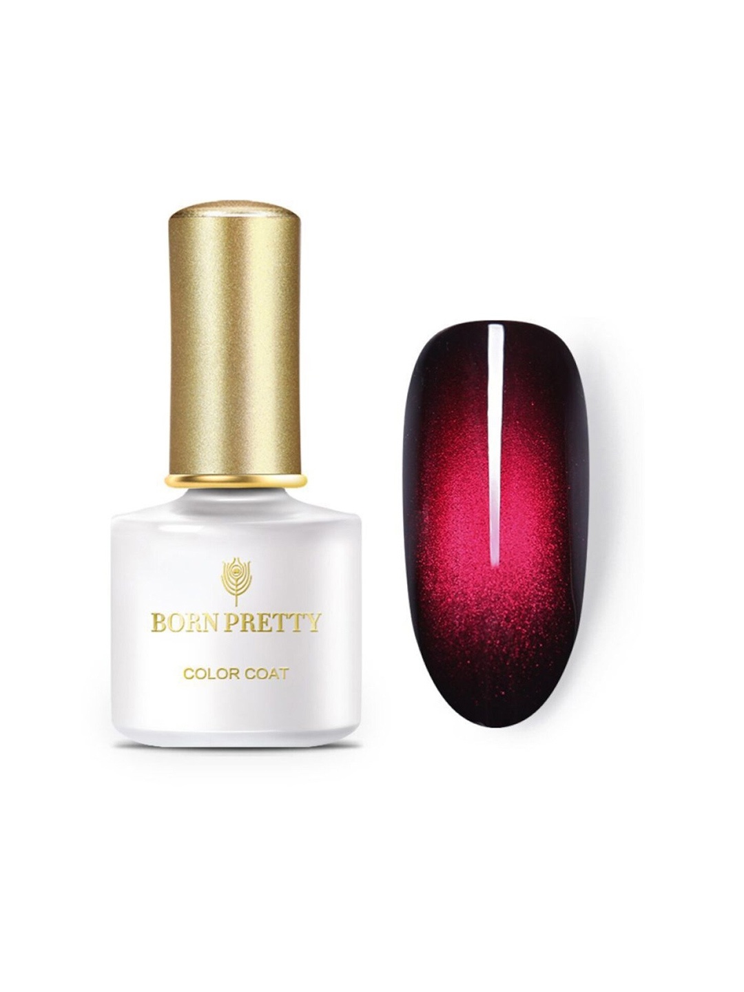 BORN PRETTY Glamorous Cat Eye Color Changing Soak-Off UV-LED Gel Nail Polish - GM08, Black
BORN PRETTY Glamorous Cat Eye Color Changing Soak-Off UV-LED Gel Nail Polish - GM08, Black