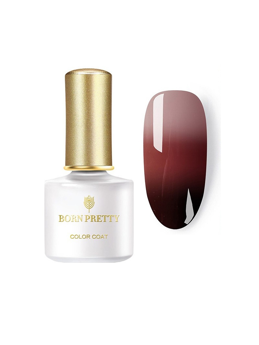 BORN PRETTY Color Coat 3 In 1 Temperature Change Thermal UV Gel Nail Polish - Shade DT10, Maroon
BORN PRETTY Color Coat 3 In 1 Temperature Change Thermal UV Gel Nail Polish - Shade DT10, Maroon