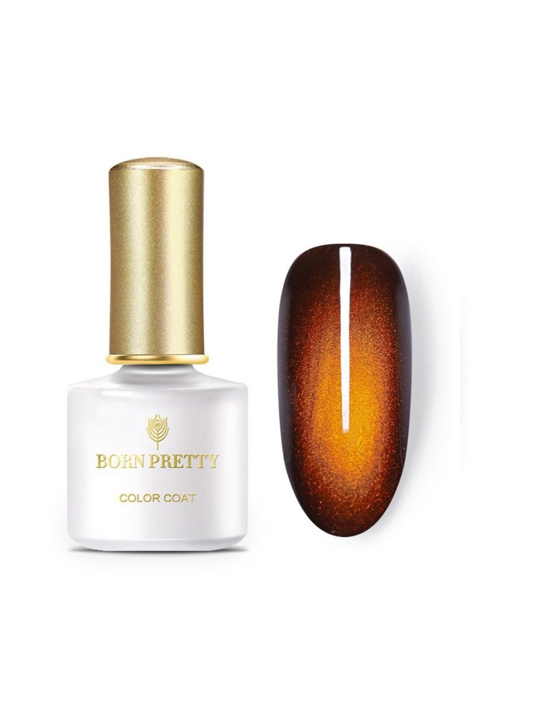 BORN PRETTY Glamorous Cat Eye Color Changing Soak-Off UV-LED Gel Nail Polish - GM10, Black
BORN PRETTY Glamorous Cat Eye Color Changing Soak-Off UV-LED Gel Nail Polish - GM10, Black