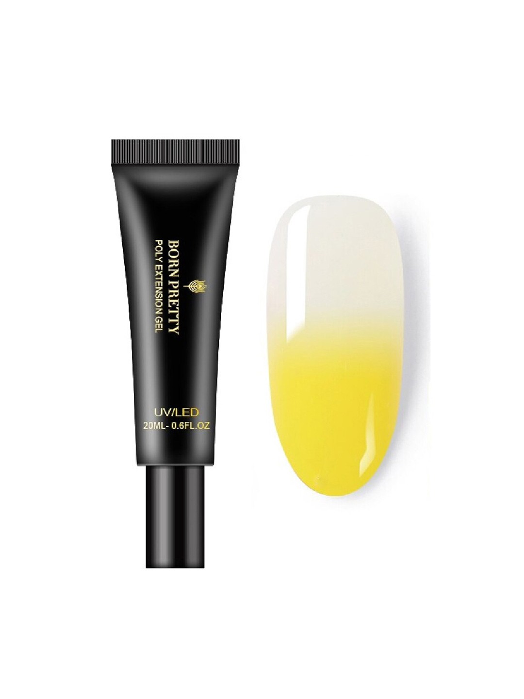 BORN PRETTY Thermal Poly UV Temperature Color Changing Nail Extension Builder Gel-TPG06, Yellow
BORN PRETTY Thermal Poly UV Temperature Color Changing Nail Extension Builder Gel-TPG06, Yellow