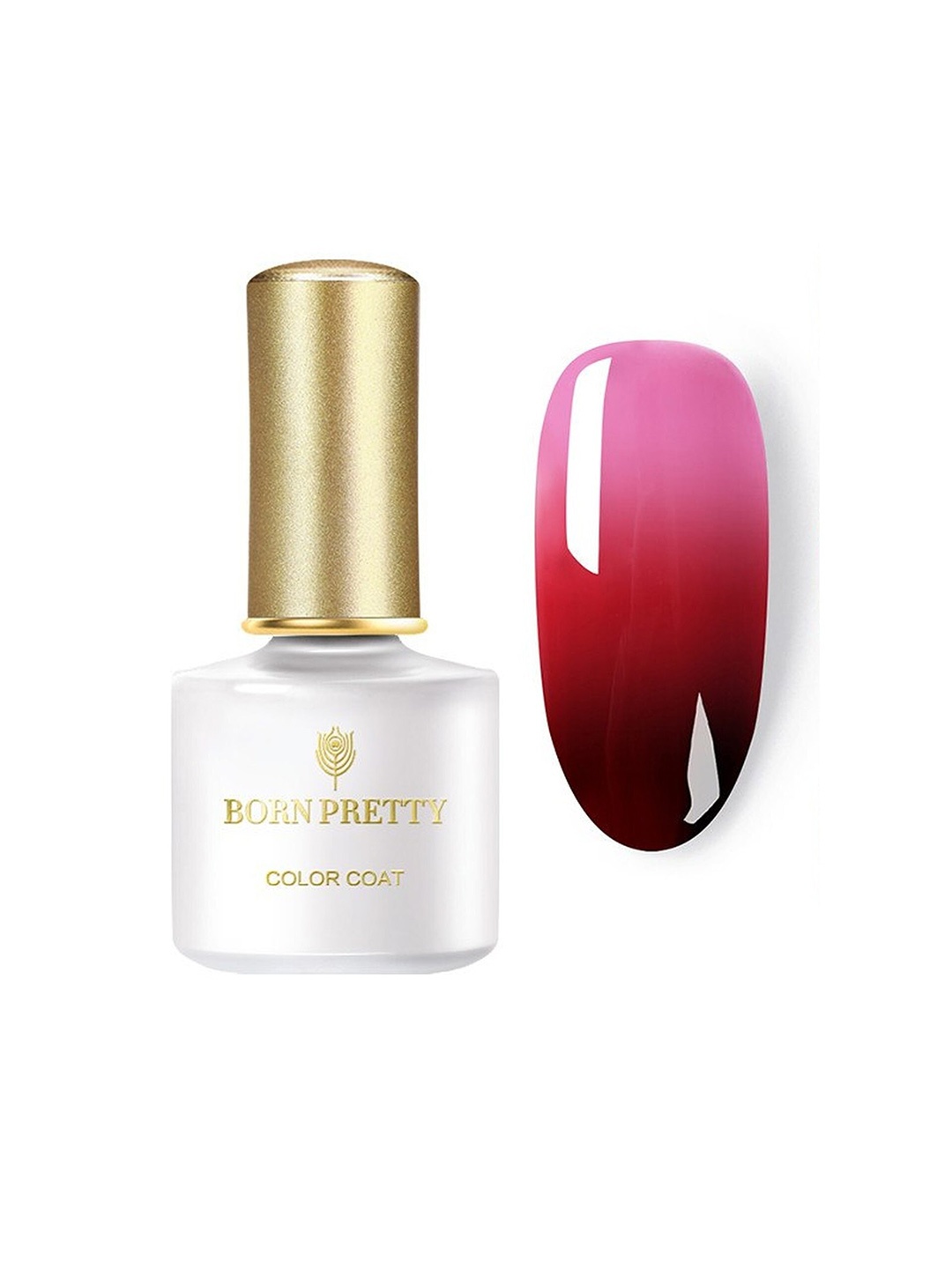 BORN PRETTY Color Coat 3 In 1 Temperature Change Thermal UV Gel Nail Polish - Shade DT05, Pink
BORN PRETTY Color Coat 3 In 1 Temperature Change Thermal UV Gel Nail Polish - Shade DT05, Pink