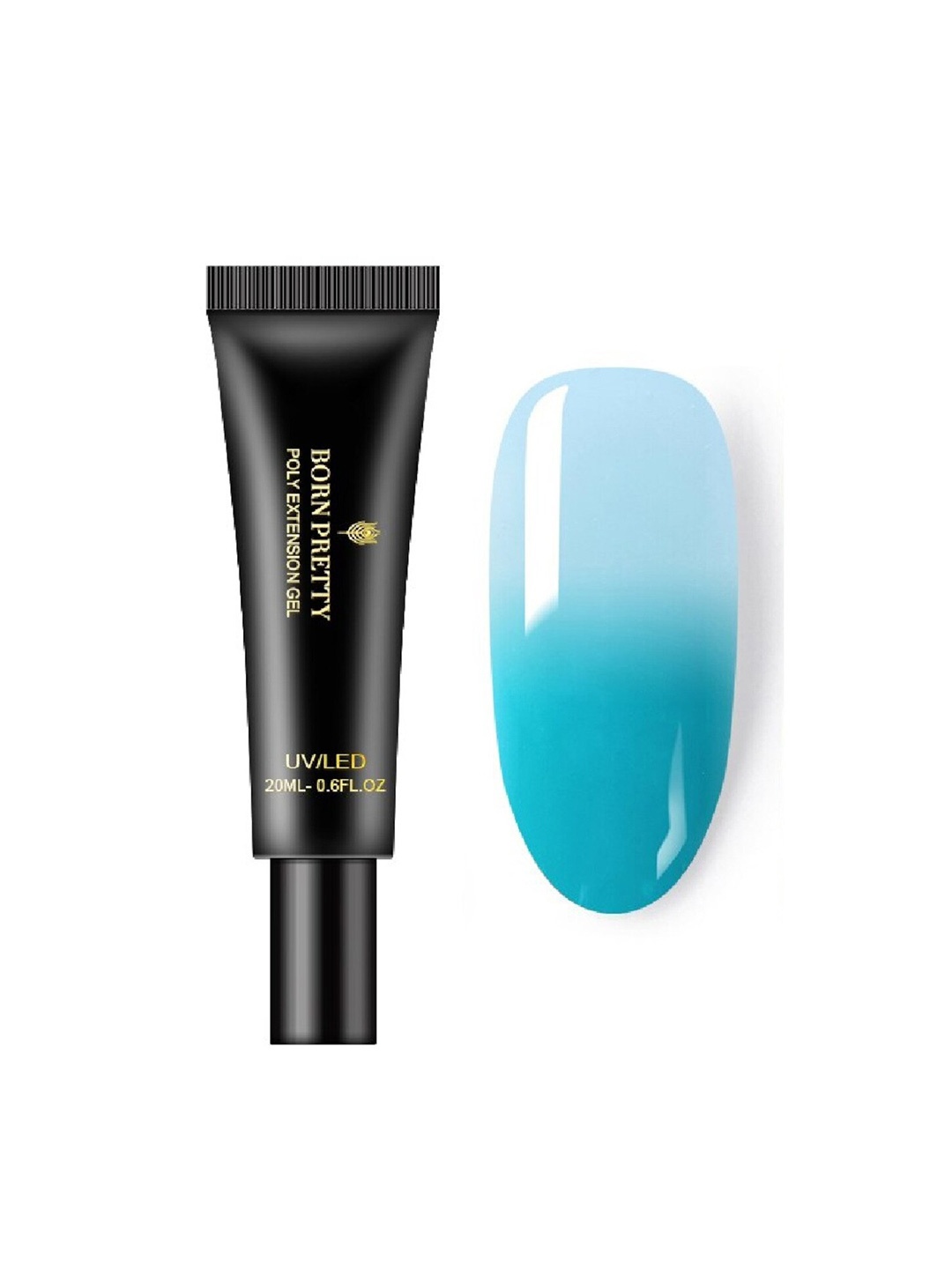 BORN PRETTY Thermal Poly UV Temperature Color Changing Nail Extension Builder Gel-TPG08, Blue
BORN PRETTY Thermal Poly UV Temperature Color Changing Nail Extension Builder Gel-TPG08, Blue