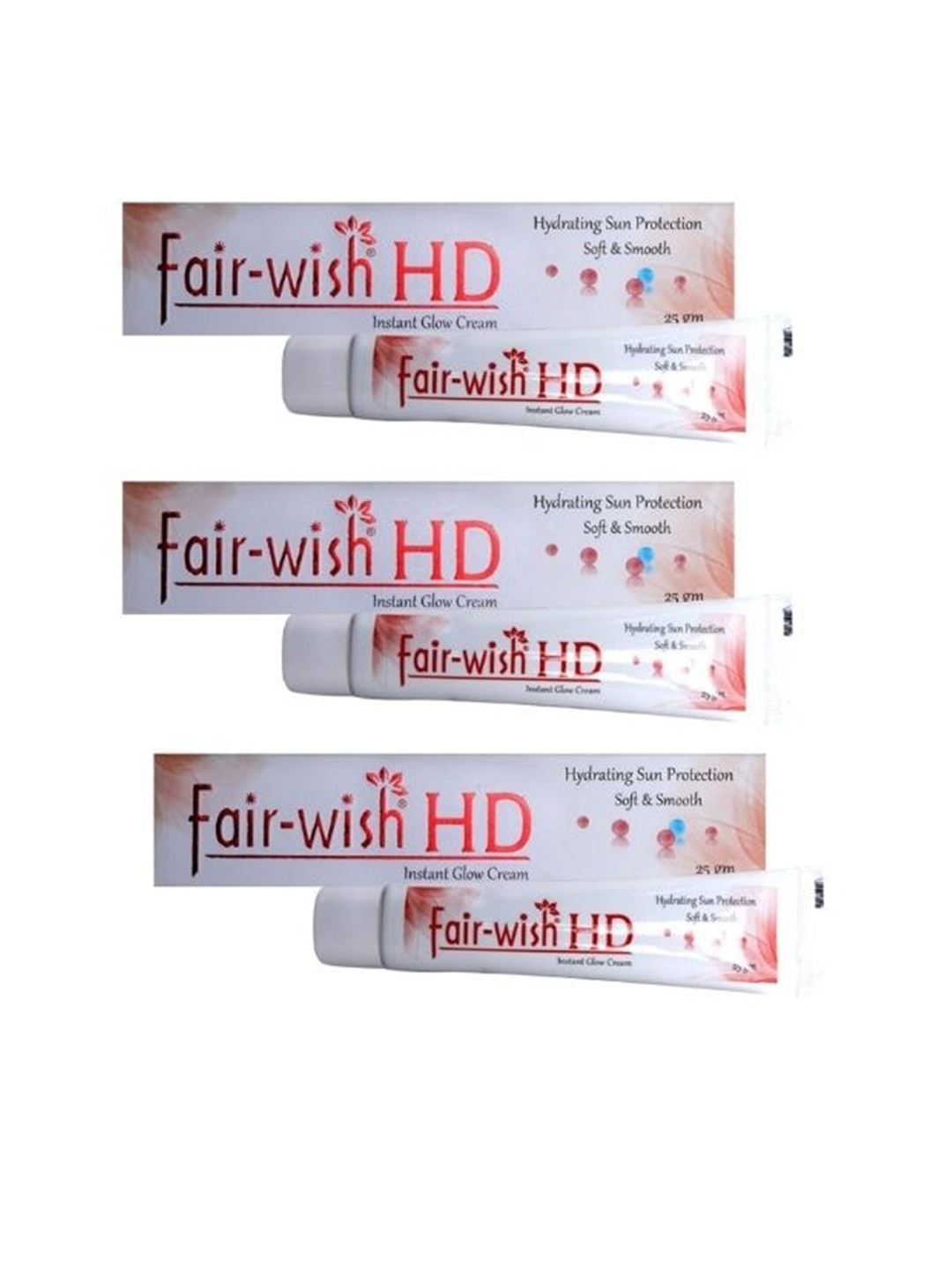 Fair Wish Set of 3 Hydrating Sun Protection HD Instant Glow BB Cream - 25 g each, White
Fair Wish Set of 3 Hydrating Sun Protection HD Instant Glow BB Cream - 25 g each, White