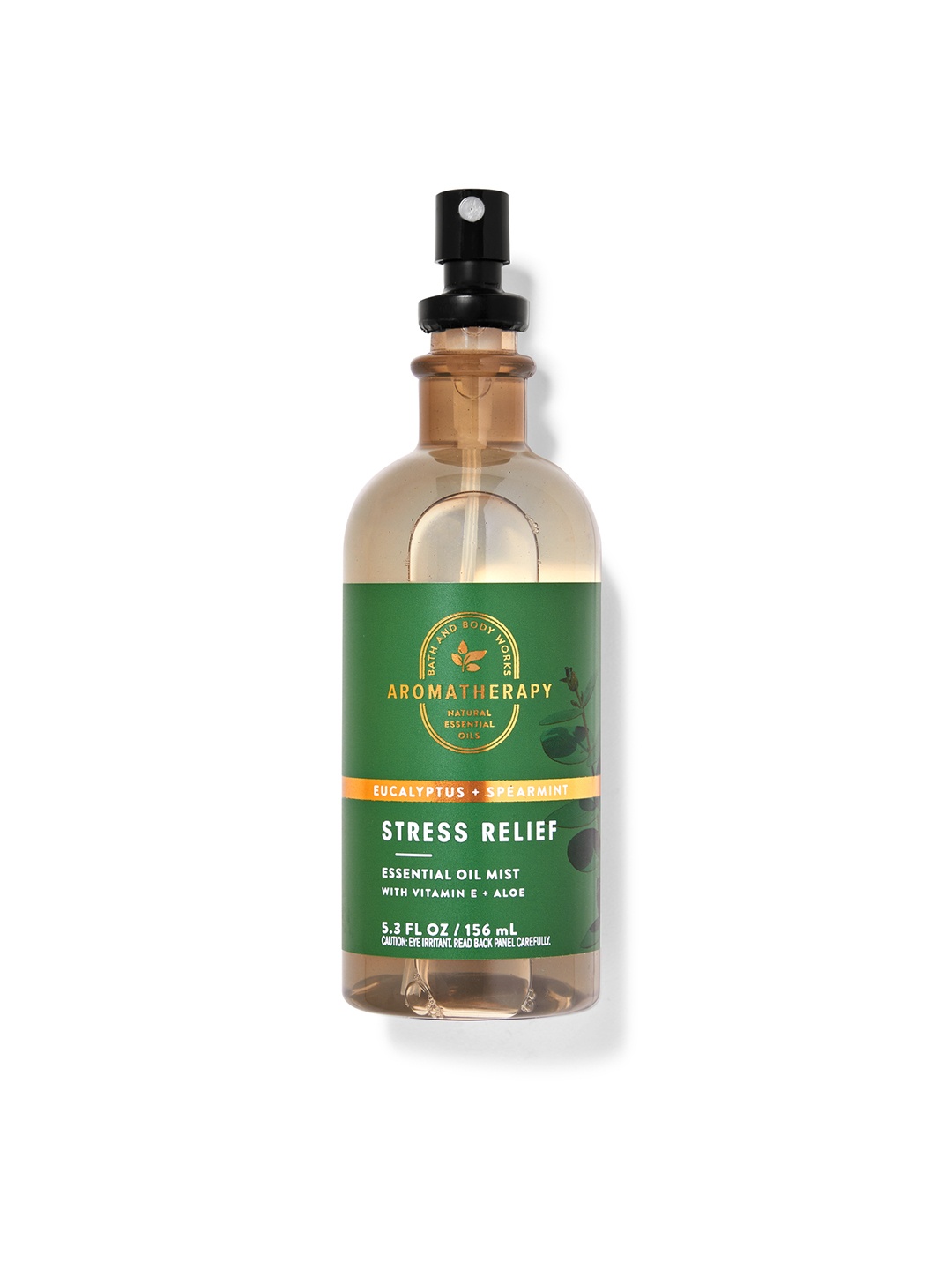Bath & Body Works Eucalyptus Spearmint Stress Relief Essential Oil Mist - 156 ml, Green
Bath & Body Works Eucalyptus Spearmint Stress Relief Essential Oil Mist - 156 ml, Green