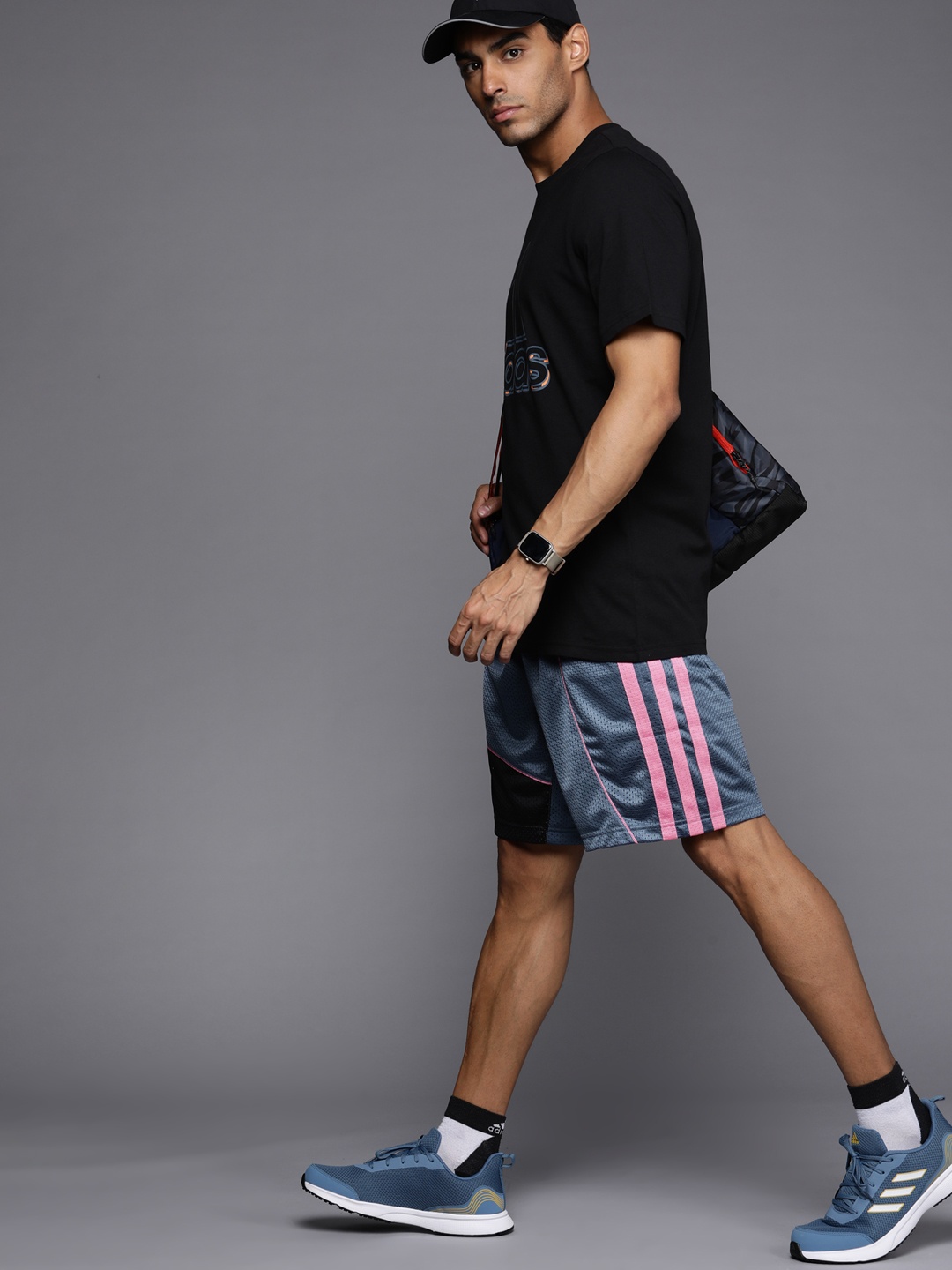 ADIDAS Men Teal Blue Printed Perforation Primegreen Technology Basketball Sports Shorts
ADIDAS Men Teal Blue Printed Perforation Primegreen Technology Basketball Sports Shorts