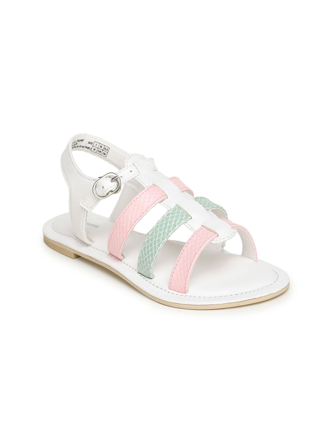 Hopscotch Girls White Flats