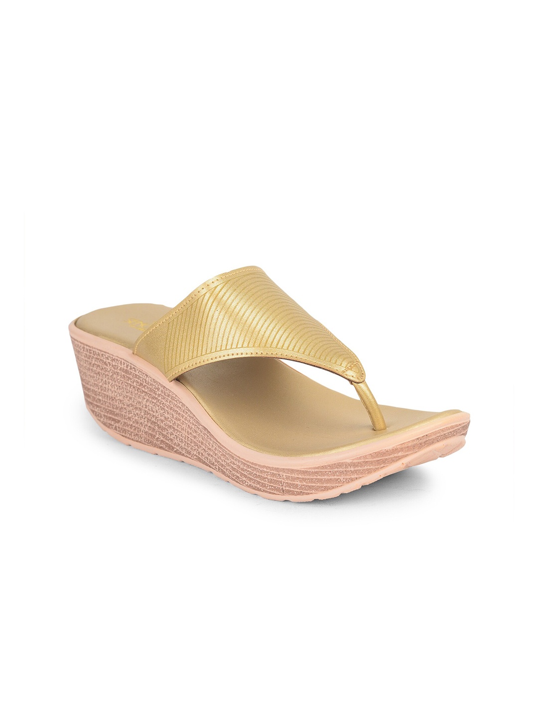 Liberty Women Platform Heels, Gold