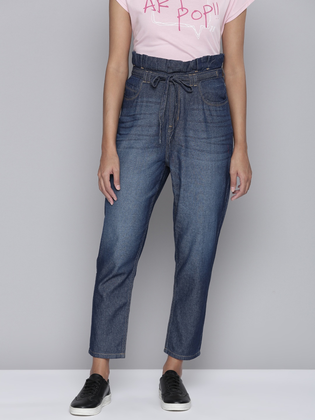Flying Machine Women Blue Slim Fit High-Rise Light Fade Pure Cotton Stretchable Jeans
Flying Machine Women Blue Slim Fit High-Rise Light Fade Pure Cotton Stretchable Jeans