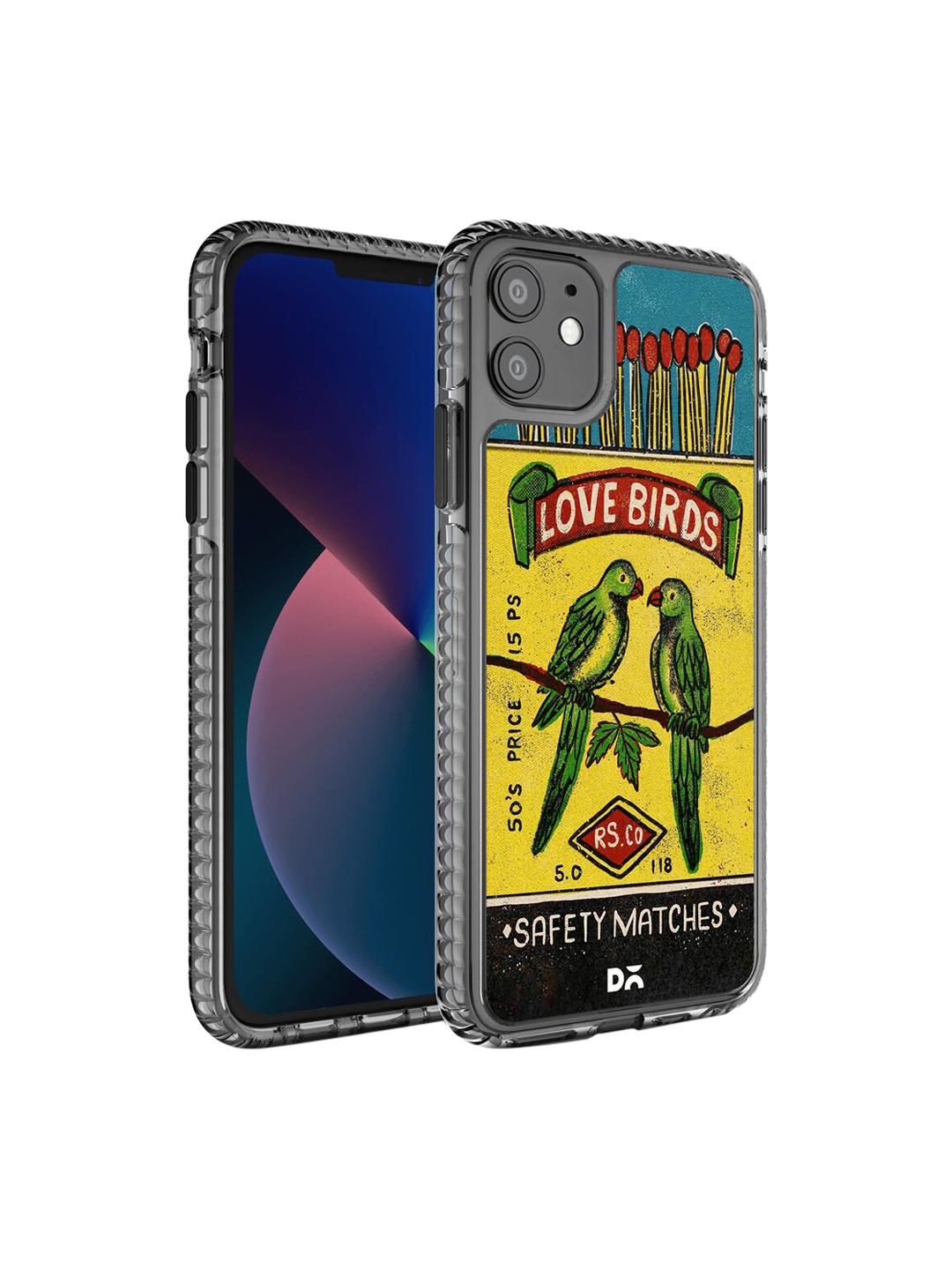 DailyObjects Yellow & Green Printed Love Birds Matchbox Stride 2.0 iPhone 11 Phone Case
DailyObjects Yellow & Green Printed Love Birds Matchbox Stride 2.0 iPhone 11 Phone Case