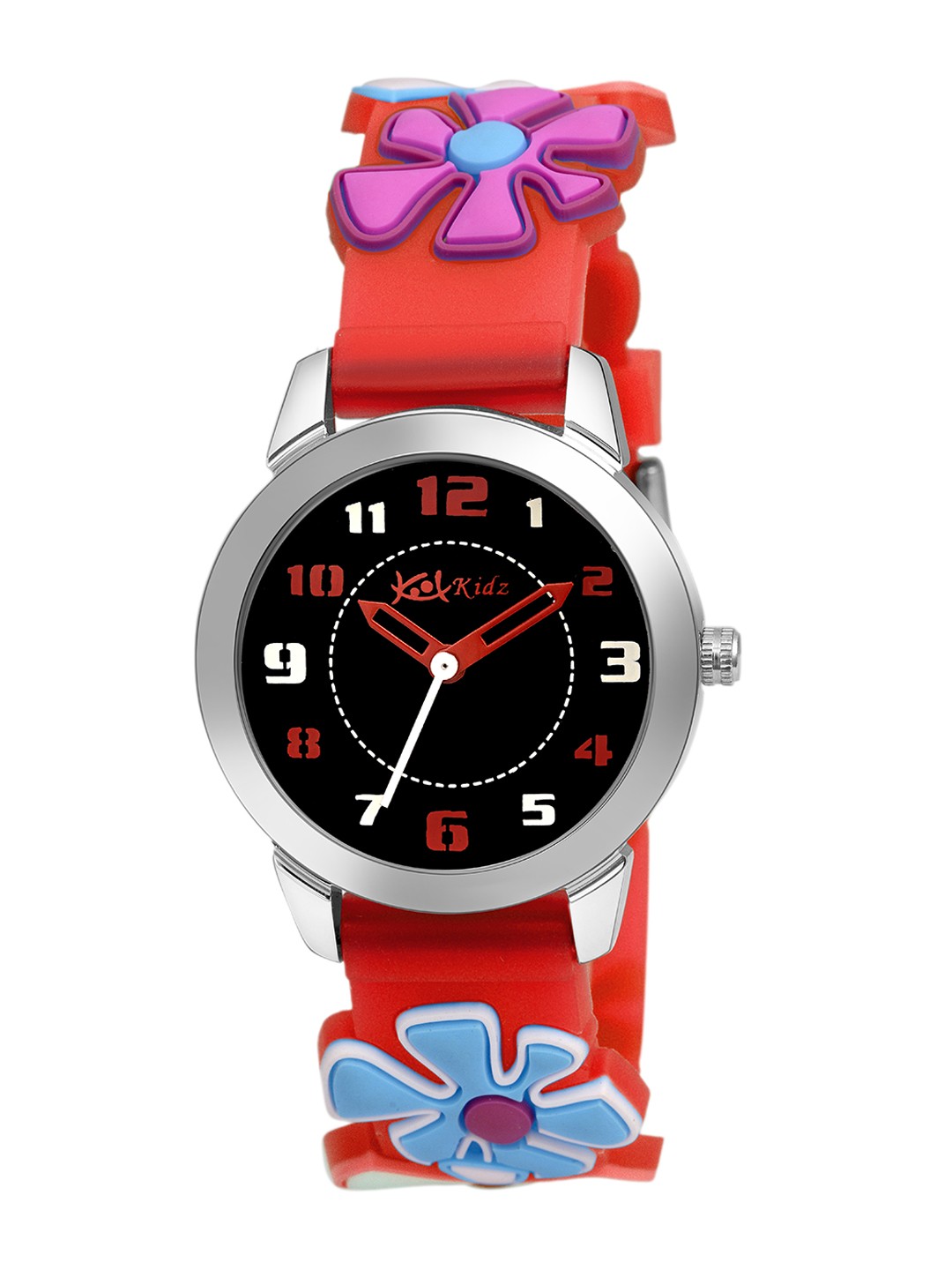 Kool Kidz Unisex Kids Multicoloured Printed Dial & Multicoloured Straps Analogue Watch, Red
Kool Kidz Unisex Kids Multicoloured Printed Dial & Multicoloured Straps Analogue Watch, Red