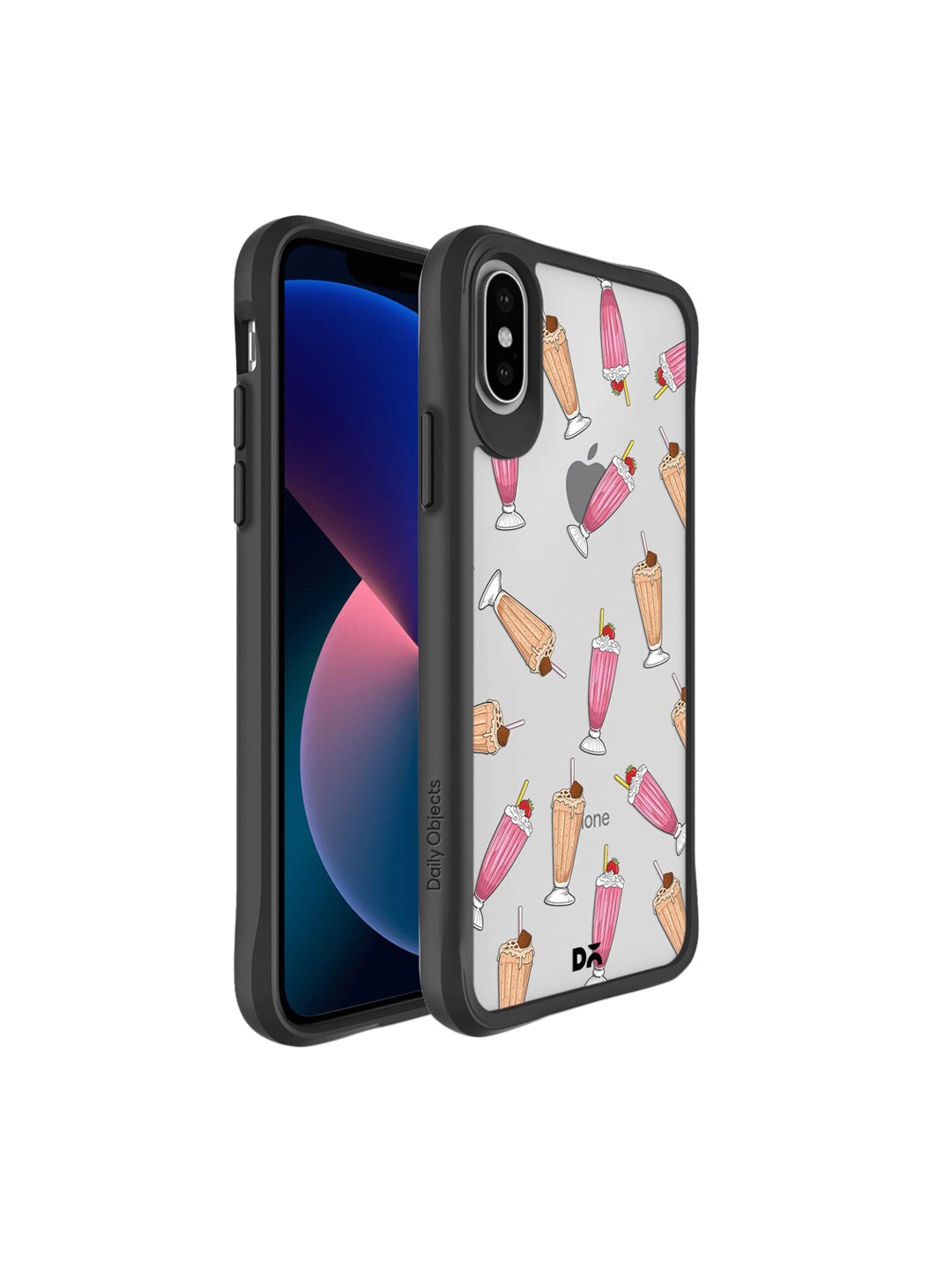 DailyObjects Cloud White& Pink Printed Milkshake Icon Black Hybrid iPhone XS Phone Case
DailyObjects Cloud White& Pink Printed Milkshake Icon Black Hybrid iPhone XS Phone Case