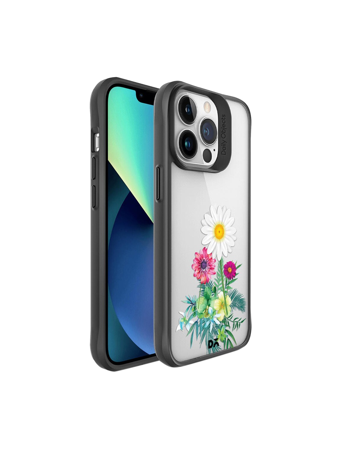 DailyObjects Cloud White & Green Printed Clear Flowers And Daisy Black Hybrid iPhone X Phone Case
DailyObjects Cloud White & Green Printed Clear Flowers And Daisy Black Hybrid iPhone X Phone Case